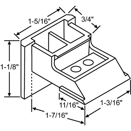 Strybuc Balance Top Sash Guide 900-15768